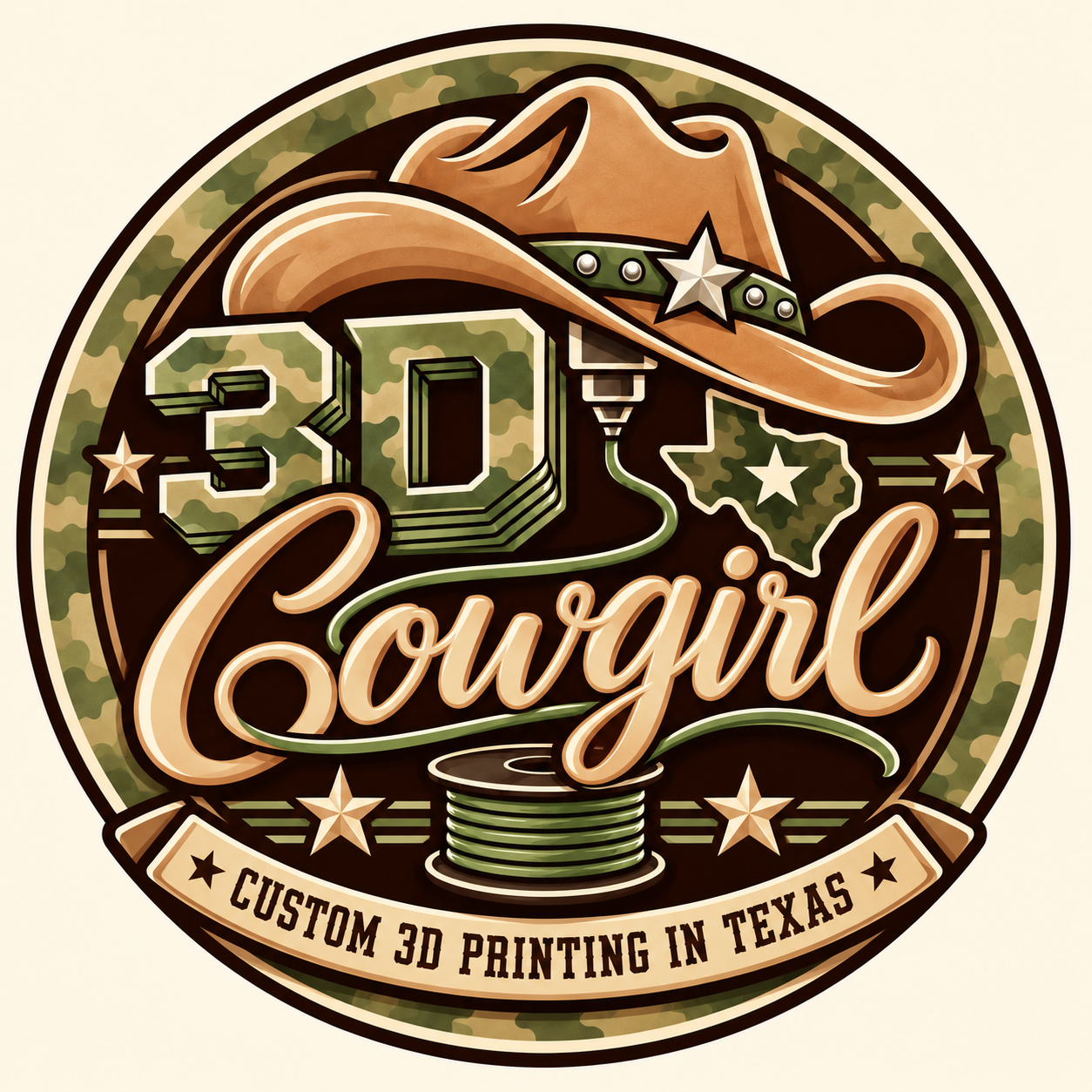 3D Cowgirl avatar